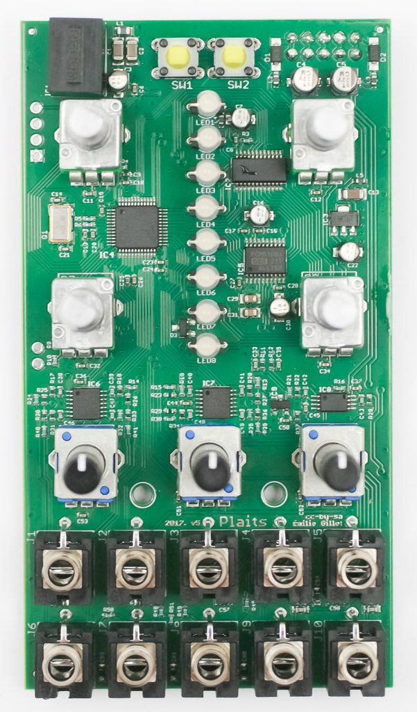 Mutable Instruments Plaits Potentiometer Assembly